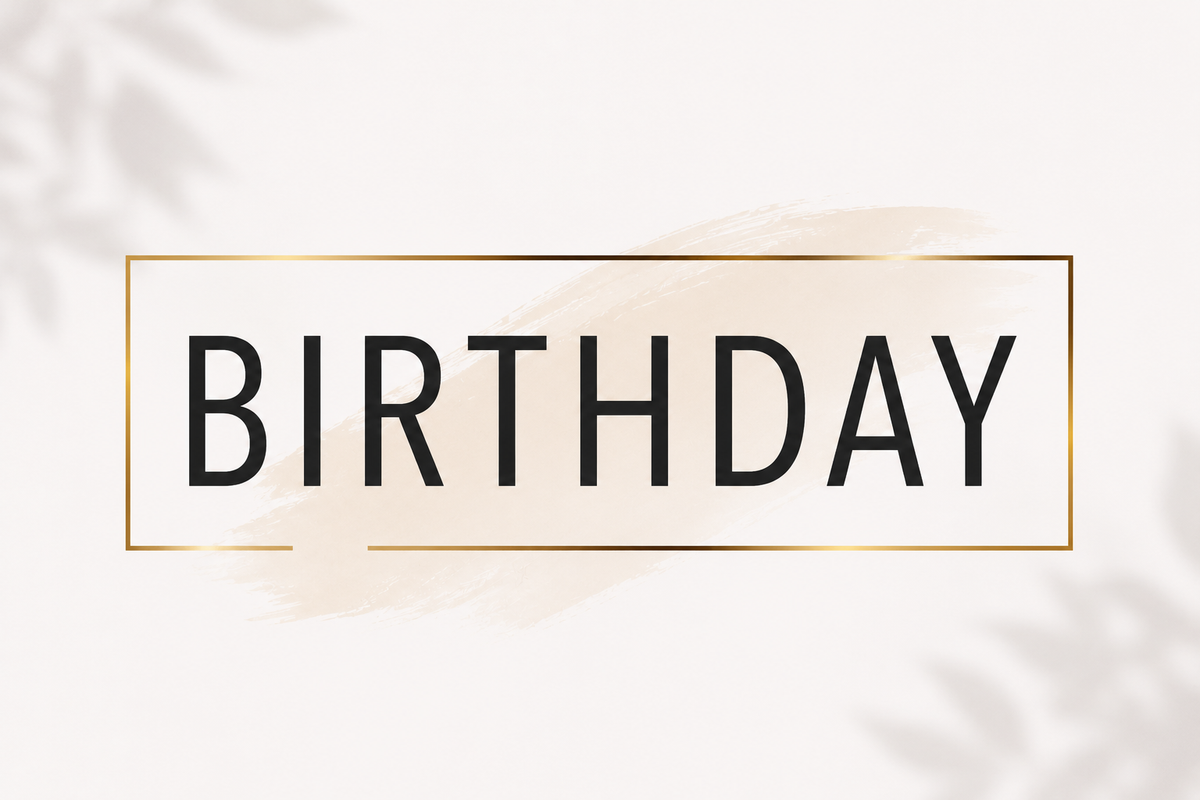 Shop Birthday
