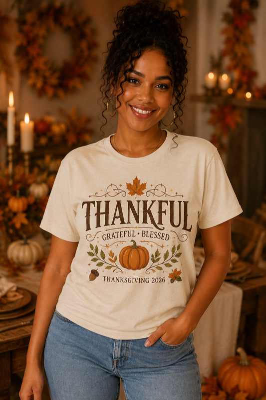 Custom Thanksgiving T-Shirt