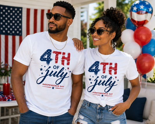 Custom 4th Of July T-Shirt