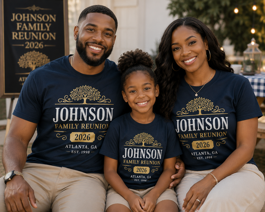 Family Reunion Custom T-Shirts