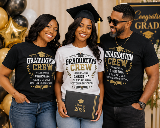 Grad Squad Custom T-Shirts