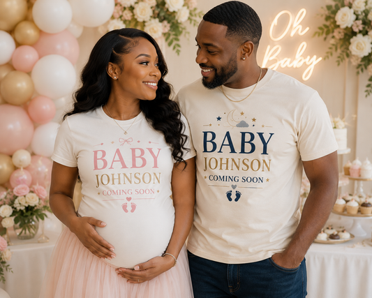 Baby Shower Custom T-Shirt